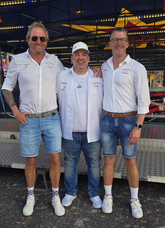 Dreigestirn vor der Proklamation
